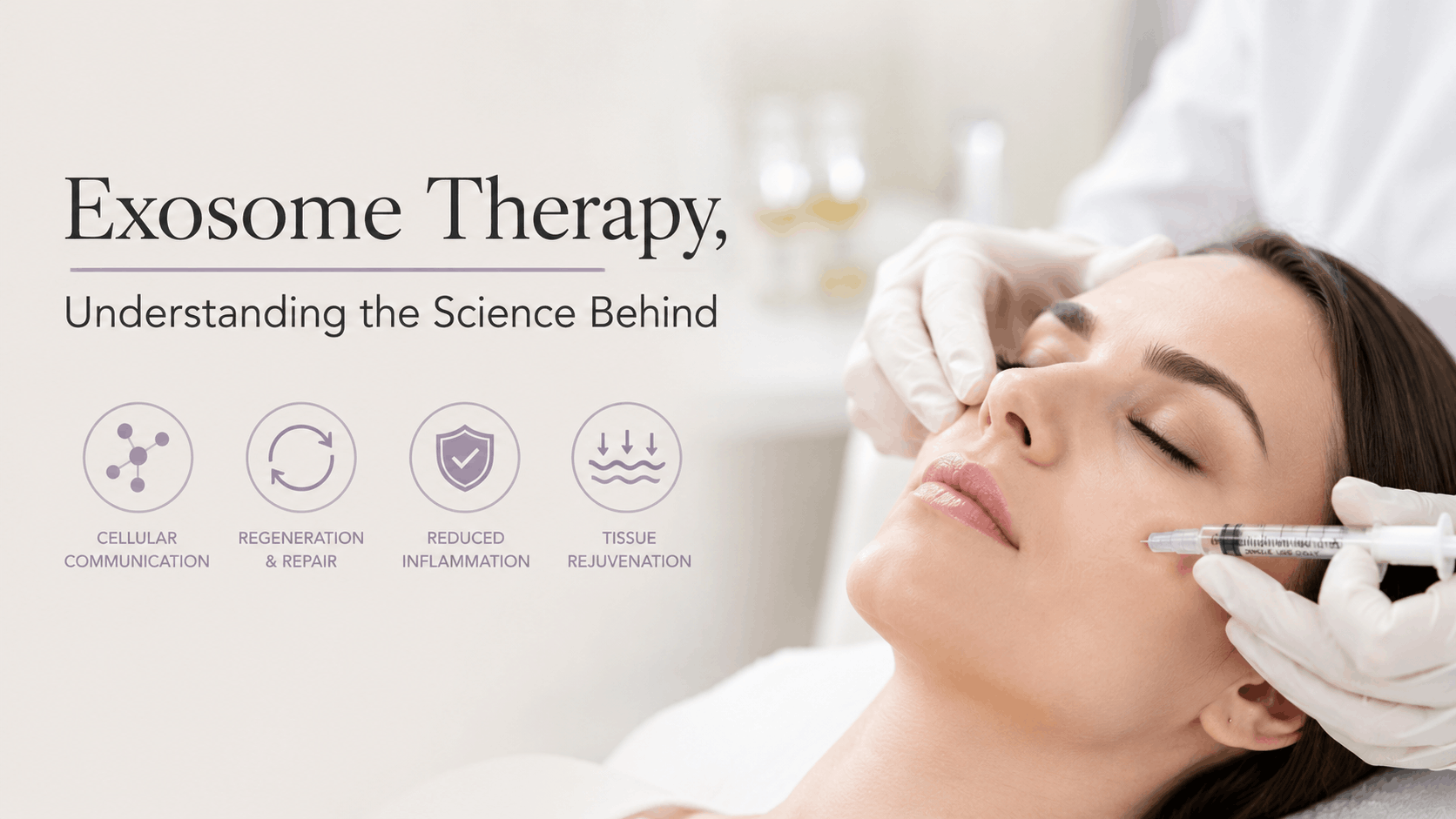 Exosome therapy in aesthetics
